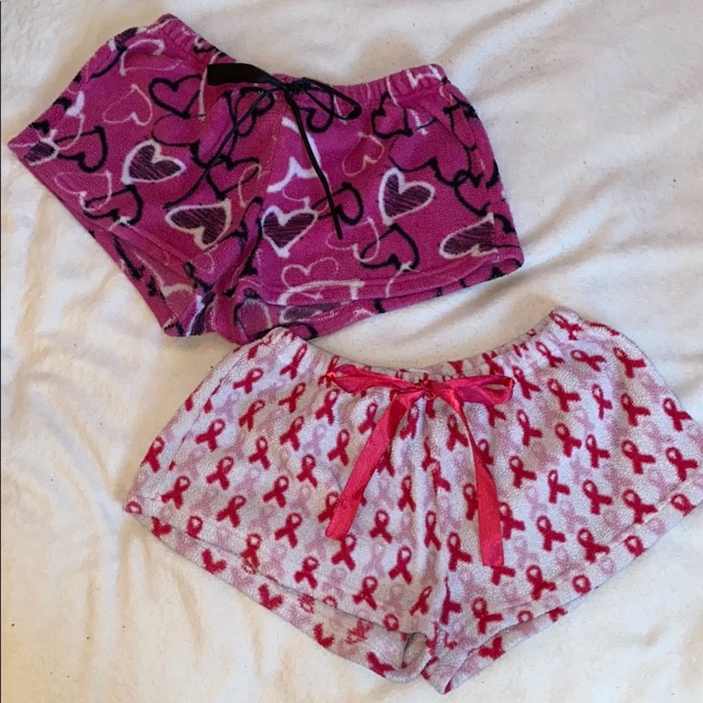 💗 fuzzy sleep shorts 💗